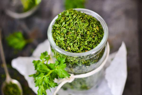 Як правильно сушити петрушку на зиму, щоб не втратила корисних властивостей